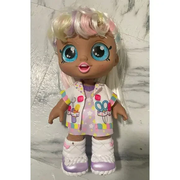 Kindi Kids Snack Time Friend Marshmellow Preschool. 10” Doll
(X2) - Picture 2 of 4